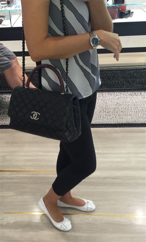 chanel coco handle purseforum